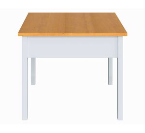 Mesa de centro Ludlow blanco/miel