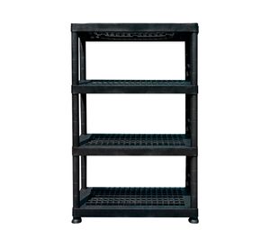 Estante organizador 4 repisas X-TREME negro