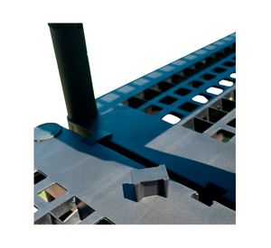 Estante organizador 4 repisas X-TREME negro