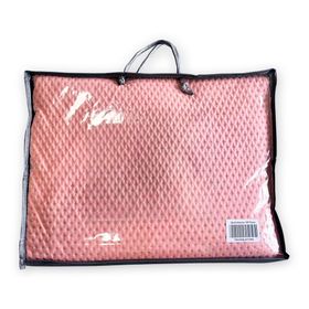 Quilt Atenas rosado 1.5 plazas