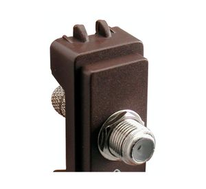 Módulo coaxial TV Génesis café Schneider