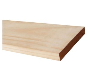 Pino seco cepillado premium 1x6 3,2 m