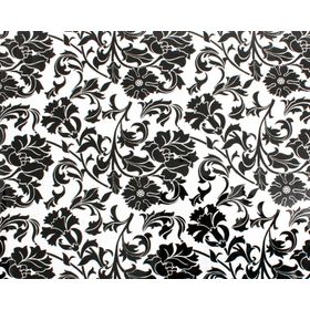 Papel autoadhesivo 2x0,45 m flores negras 23422 Muresco