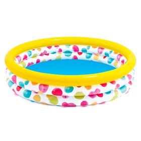 Piscina inflable 1,47 m 330 litros Red geometry Intex