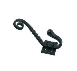 Percha doble 140 mm 573 negro Utillar