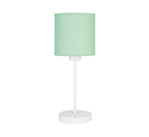 Lámpara sobremesa 1L E27 verde Abitare