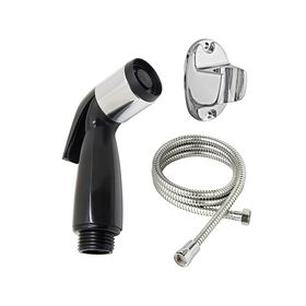 Ducha bidet 1 función negro/cromo Stretto.