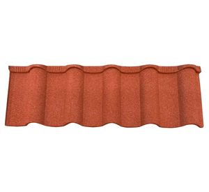 Teja gravillada colonial arezzo rojo