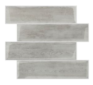 Mosaicos 30x33 cm rectángulos madera