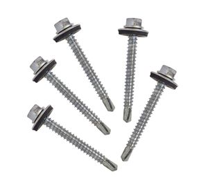 Tornillo autoperforante Hexagonal con golilla 8x11/4" 5 unidades