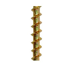 Tornillo drywall para madera rosca gruesa 6x1" 10 un.