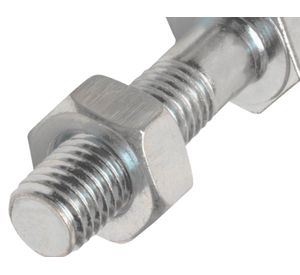 Perno hexagonal 8.8 métrico con tuerca M8-1.25x60 mm ZBR 2 unidades