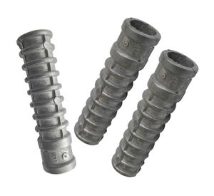 Taco anclaje Zamac 1/4x1 1/2" 3 unidades