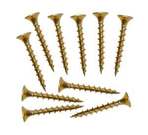 Tornillo drywall para madera rosca gruesa 8x3" 10 un.