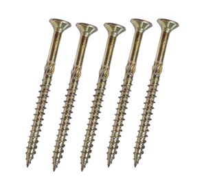 Tornillo madera c/fresa 6.0X140/60 5 unidades