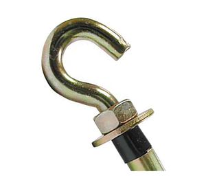 Cáncamo métrico abierto M12x70 mm 2 unidades