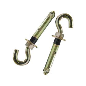 Cáncamo métrico abierto M10x60 mm 2 unidades