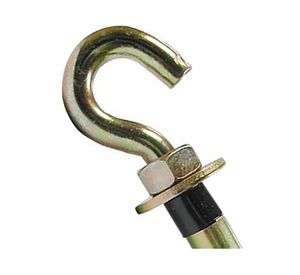 Cáncamo métrico abierto M10x60 mm 2 unidades