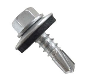Tornillo autoperforante Hexagonal con golilla 8x3/4" 5 unidades