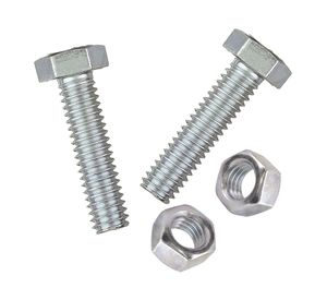 Perno hexagonal 8.8 métrico con tuerca M8-1.25x20 mm ZBR 2 unidades