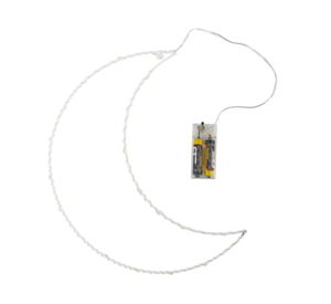 Luna decorativa pared luz cálida