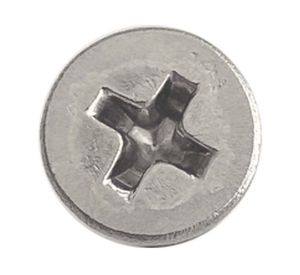 Roscala plana inoxidable 8x3/4" 5 unidades