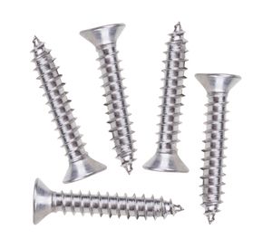 Roscala plana inoxidable 8x1" 5 unidades