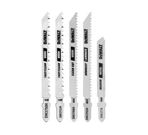 Set 5 hojas de sierra caladora DW3795H tipo T