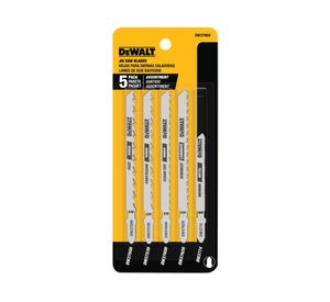 Set 5 hojas de sierra caladora DW3795H tipo T