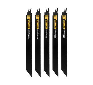 Set 5 hojas de sierra 14/18 TPI bimetal 12" DWA41812