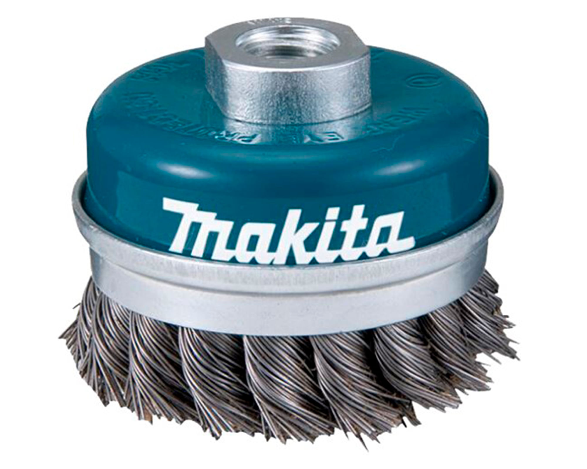 Grata copa acero trenzado D-55217 60 mm x M14
