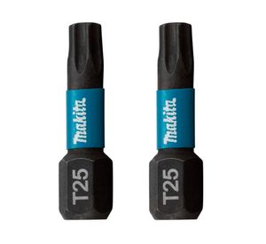 Punta Impact Black T25 25 mm 2 un