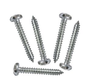 Roscalata cabeza binding inoxidable 6x1" 5 unidades