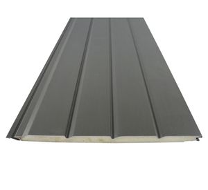 Siding metal 1.6x38x380 cm grafito