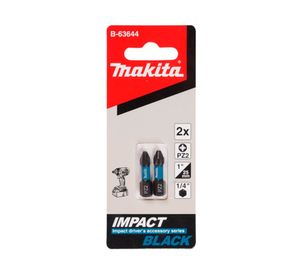 Punta Impact Black PZ2 25 mm 2 un