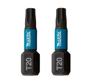 Punta Impact black T20-25 mm 2 un.