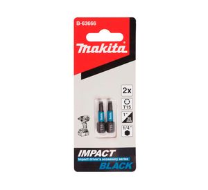 Punta Impact Black T15 25 mm 2 un