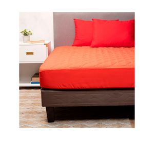 Pack 2 almohadas 50x70 cm pk2-alrj rojo