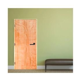 Puerta terciado pre colgada Dual puelo 75x200 cm