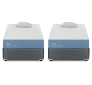 Dúplex box americano 1 plaza x 190 cm Excellence + almohadas Cic