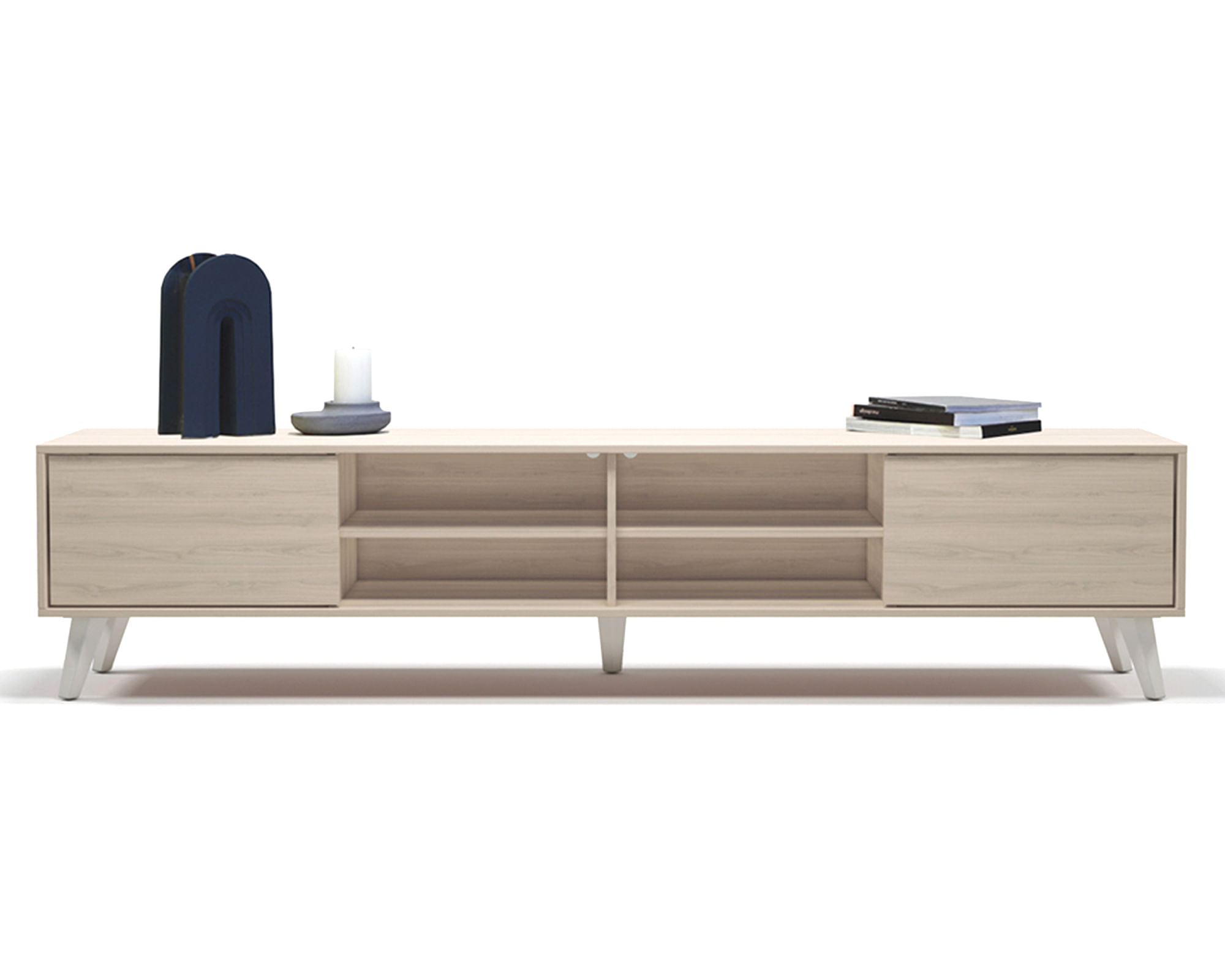 Medular Rack TV 65" bajo Atacama café claro