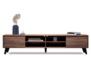 Rack TV 65"  bajo Atacama café