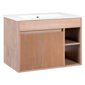 Mueble vanitorio Lille lenga + cubierta
