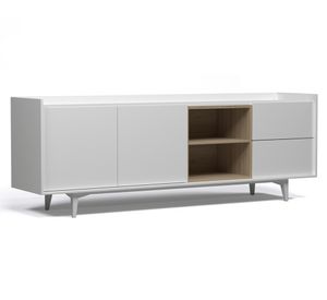 Rack TV 65" Studio blanco