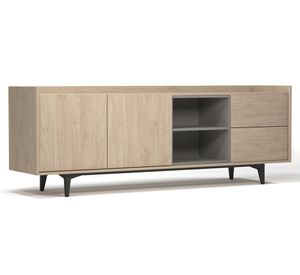 Rack TV 65" Studio café claro