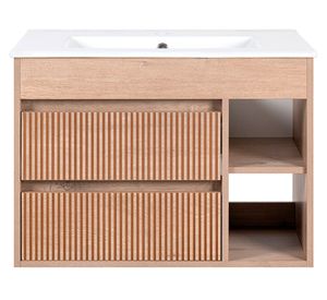 Mueble vanitorio Paris 61x46.5 cm lenga + cubierta