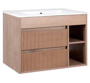 Mueble vanitorio Paris 61x46.5 cm lenga + cubierta