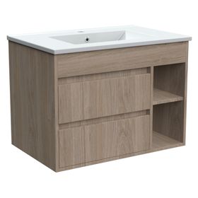 Mueble vanitorio Paris lenga + cubierta 71x46.5 cm