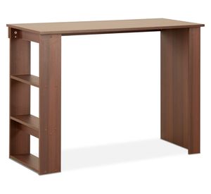 Escritorio 2 repisas chocolate