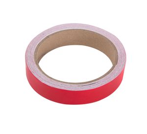 Cinta reflectante 25 mm x 5 m rojo Alte
